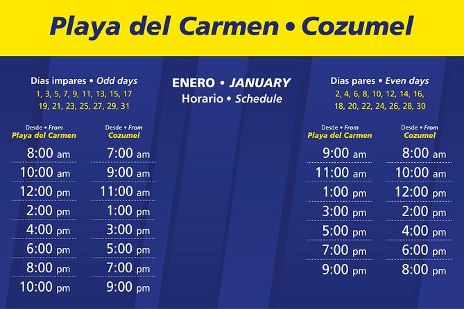 Ultramar Ferry, Regular round ticket, Playa del Carmen-Cozumel - From Navega Federal Pier to Boarding: The Part That Makes or Breaks It