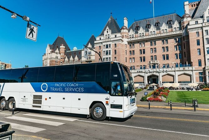Victoria & Butchart Gardens Tour with Gulf Islands Cruise Ferry - Victoria time: Empress Hotel photos and quick-city wandering